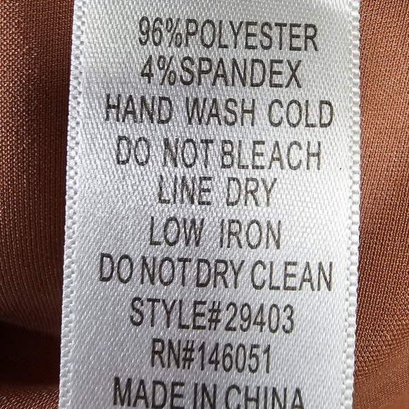 Coral dressy tank top - Picture 8 of 8